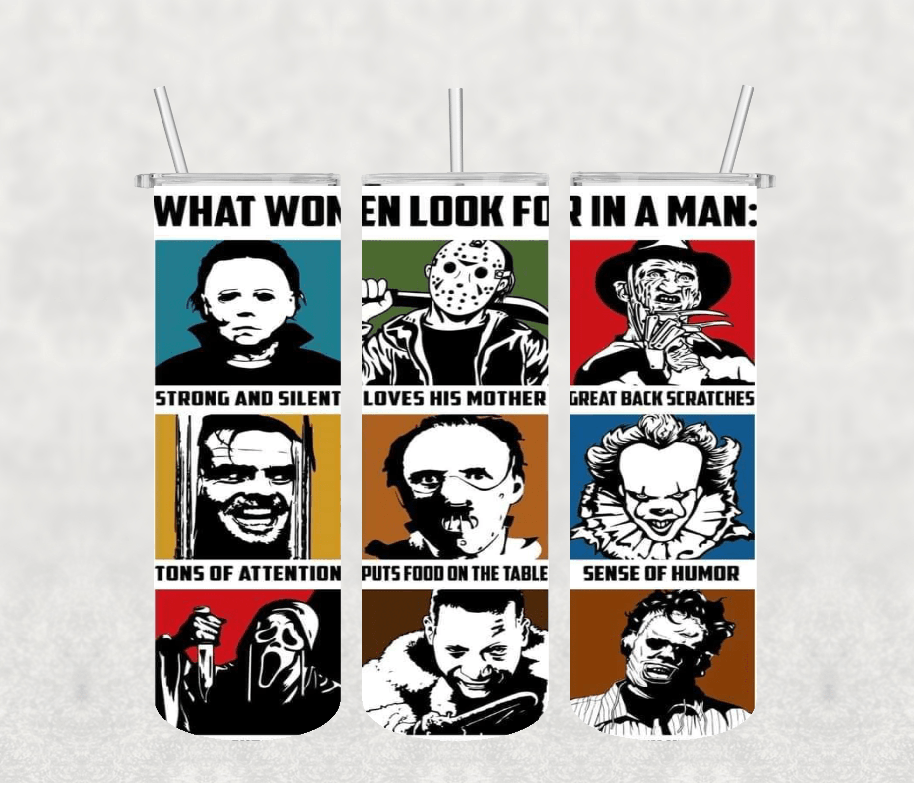 What Women Look for in a MAn 20oz Tumbler Sublimation Print