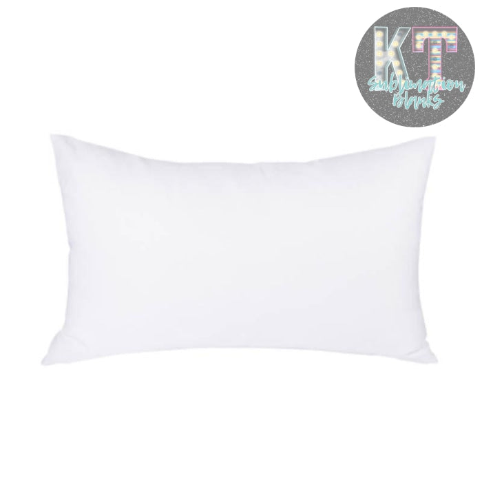 White Blank Sublimationl Pillow Cases 12X20Inch Case