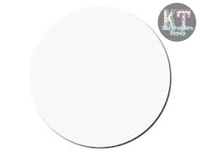 White Round Rubber Mouse Mat for DIY Crafts – Sublimation Blank for Custom Designs 🖱️🎨 - KT SUBLIMATION, DTF AND MORE LLC