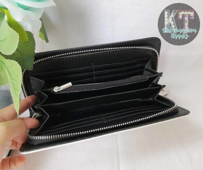 Wrist Women Wallet sublimation, Sublimation Wallet Women's Zipper Card Holder Storage Bag Women's Travel Clutch Wristband DIY Craft - KT SUBLIMATION, DTF AND MORE LLC