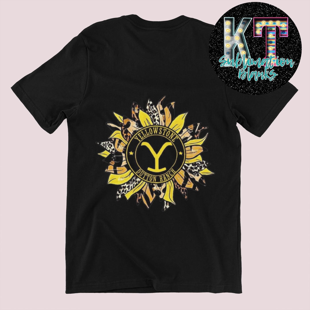 Yellowstone Sunflower DTF, Western Transfer Sunflowers - KT SUBLIMATION, DTF AND MORE LLC