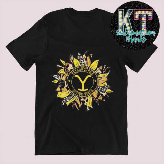 Yellowstone Sunflower DTF, Western Transfer Sunflowers - KT SUBLIMATION, DTF AND MORE LLC